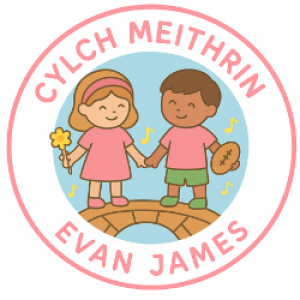 Cylch Meithrin Evan James Wootzoo logo