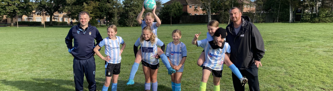 Cogan U-11's Girls Whites (SixSeven)