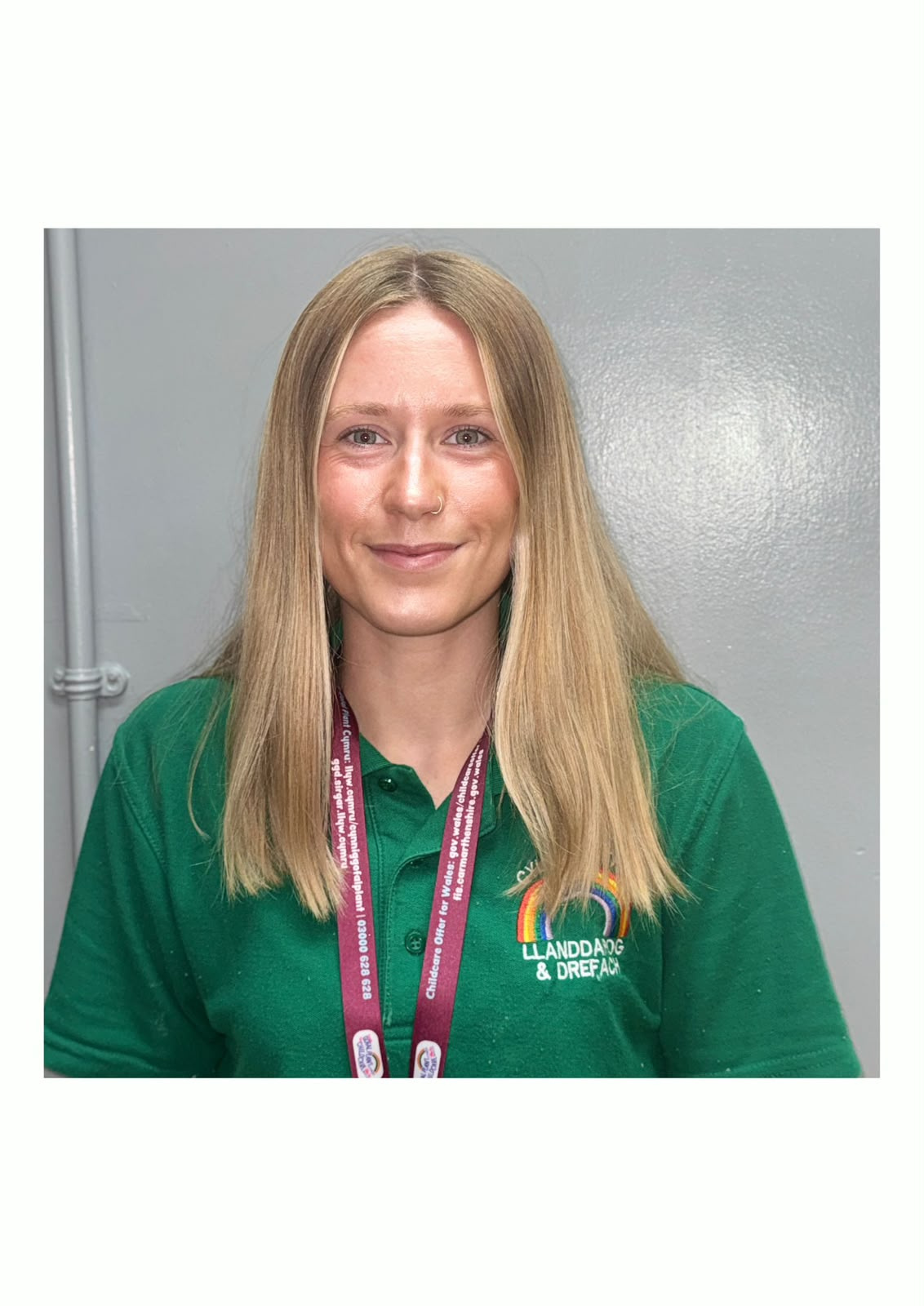 Charlotte French Cylch Meithrin Llanddarog a Drefach