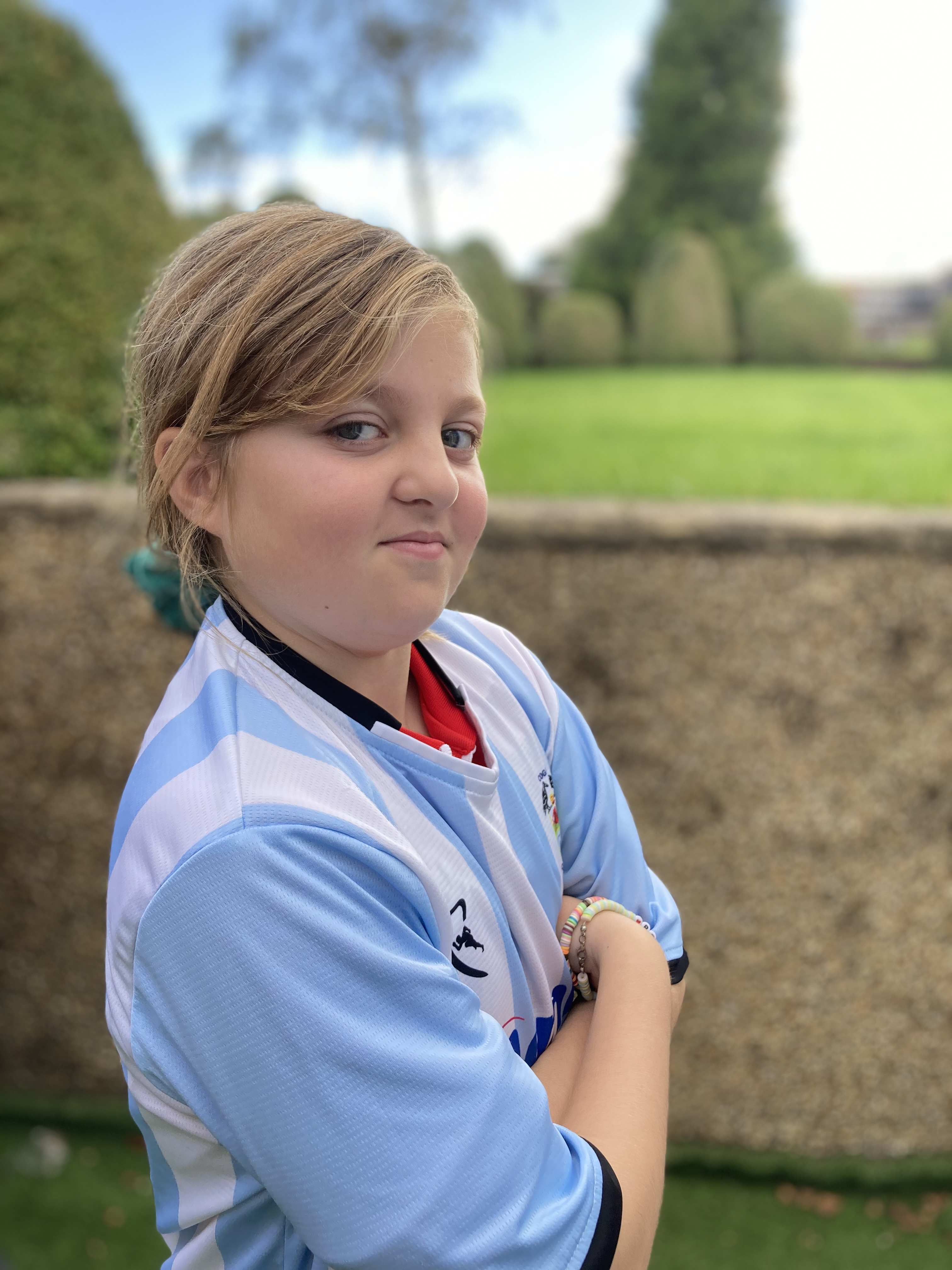 Luna Cogan U-11's Girls Whites (SixSeven)